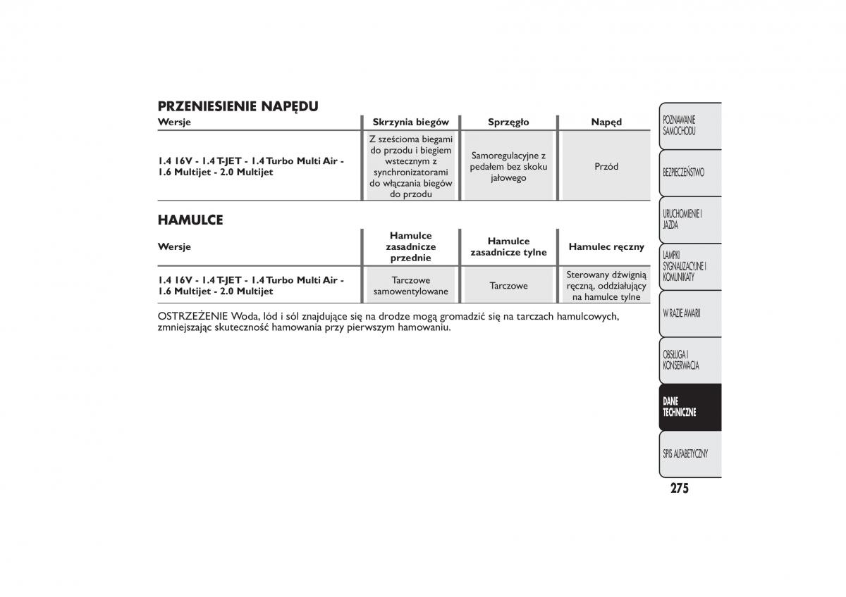 manual Fiat Bravo Fiat Bravo II 2 instrukcja / page 279