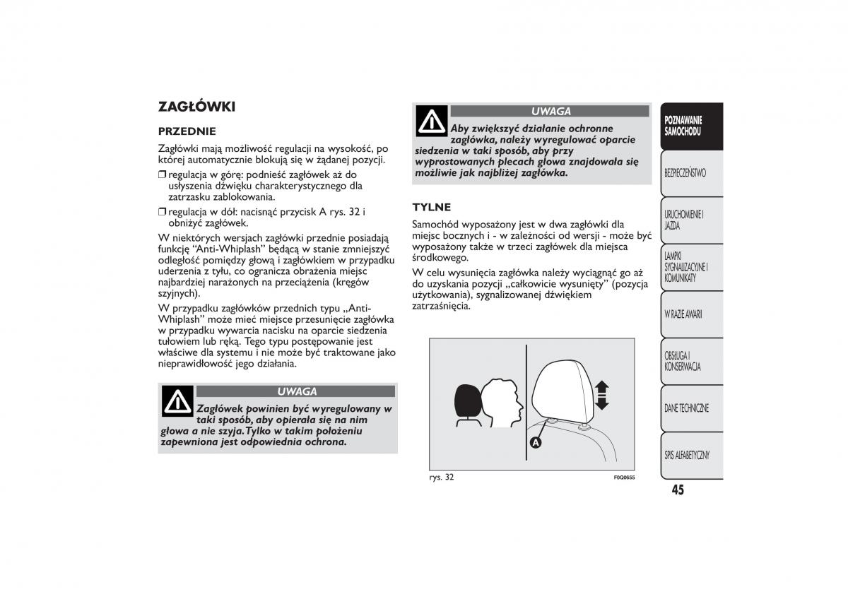 Fiat Bravo II 2 instrukcja / page 49
