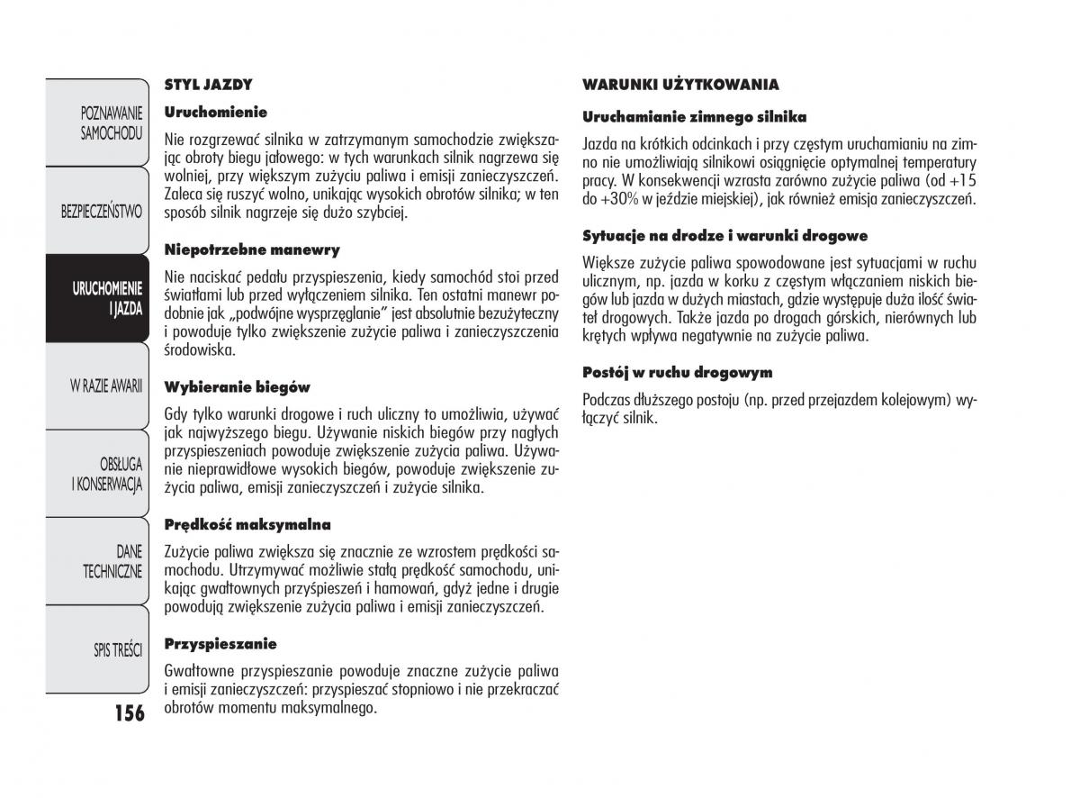 Alfa Romeo Giulietta instrukcja obslugi / page 160