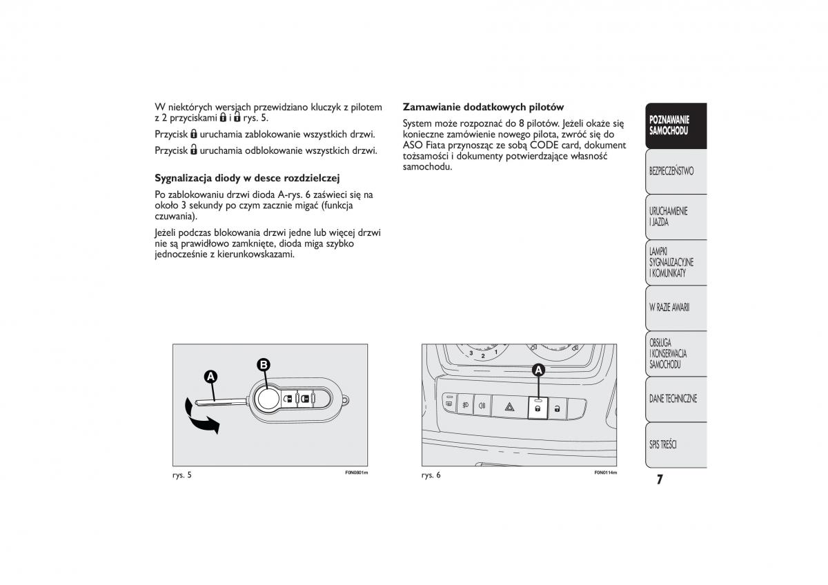 Fiat Ducato III 3 instrukcja obslugi / page 11