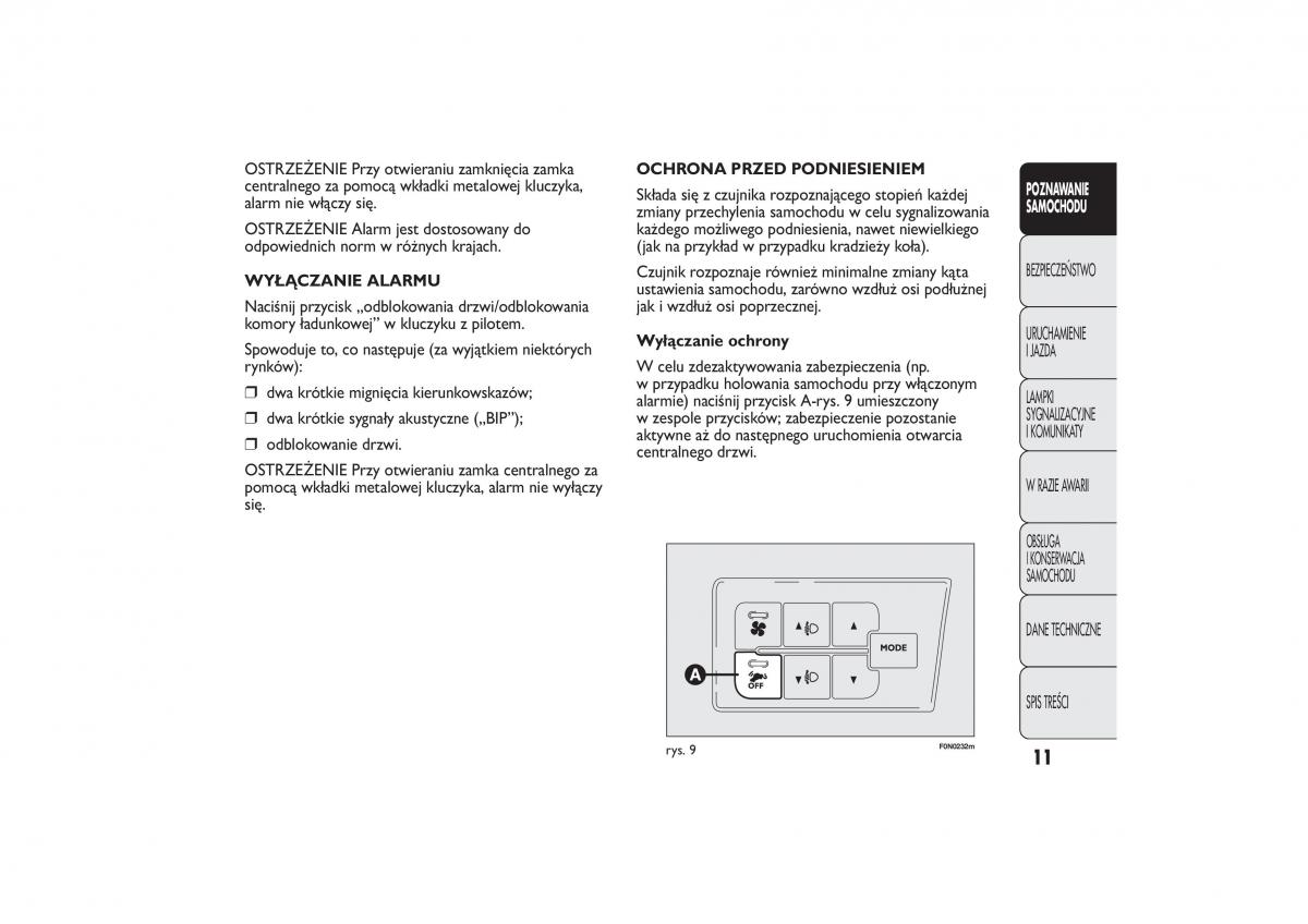 manual  Fiat Ducato III 3 instrukcja / page 15