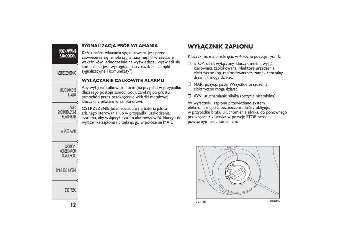 manual  Fiat Ducato III 3 instrukcja / page 16