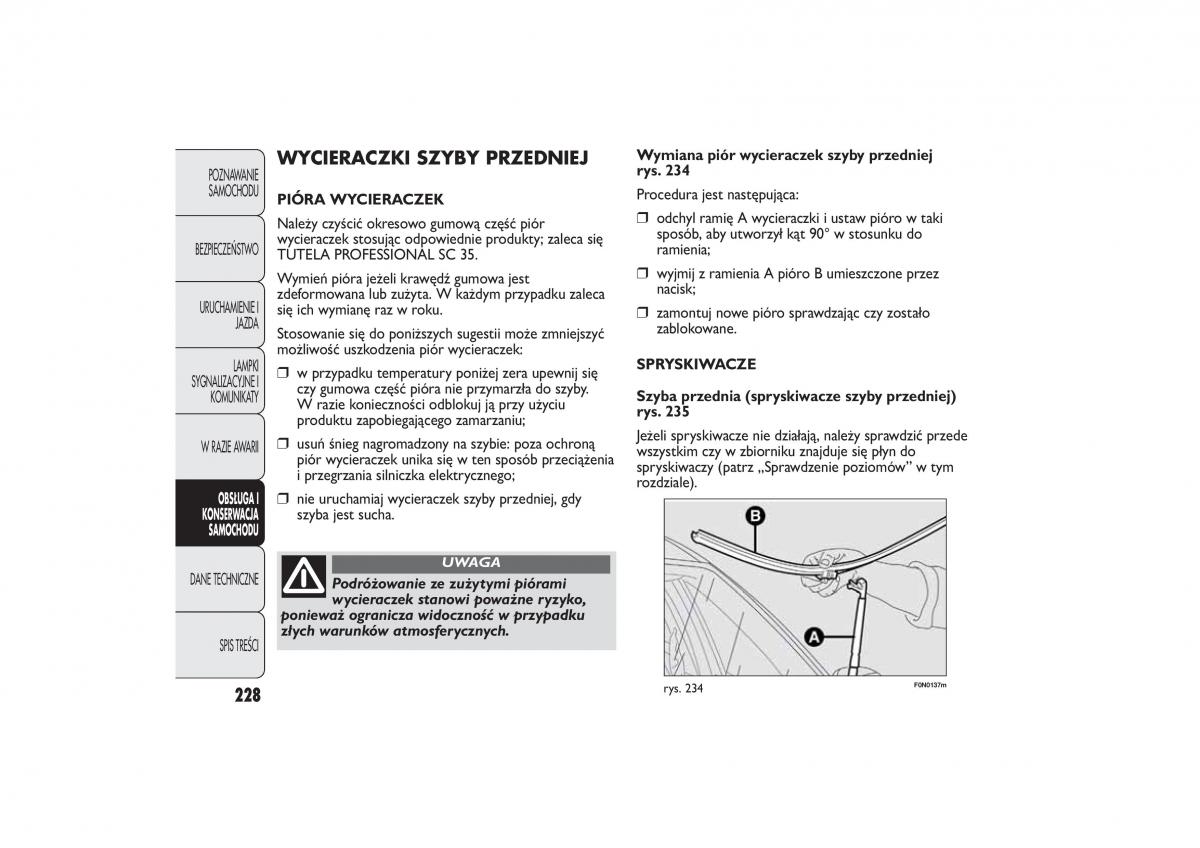 instrukcja obsługi Fiat Ducato Fiat Ducato III 3 instrukcja / page 232