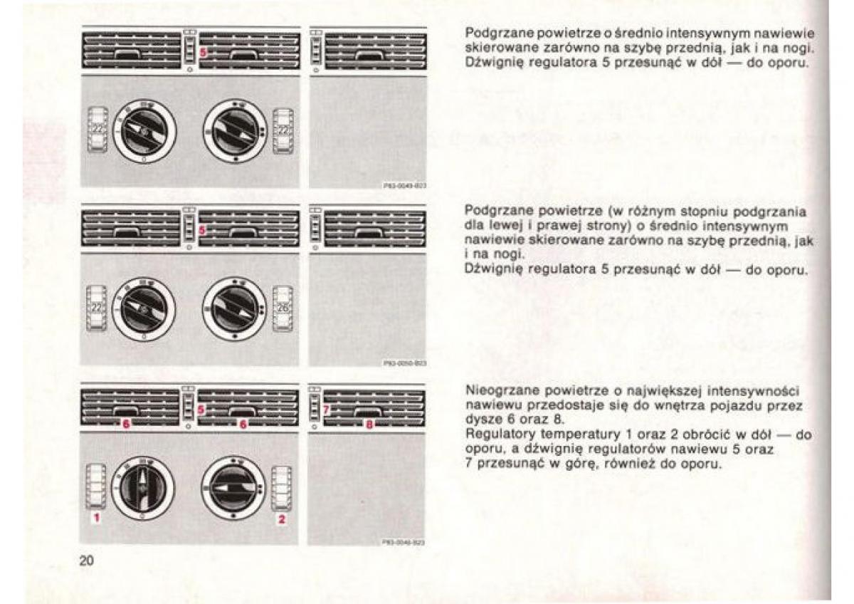 manual  Mercedes Benz E W124 instrukcja / page 21