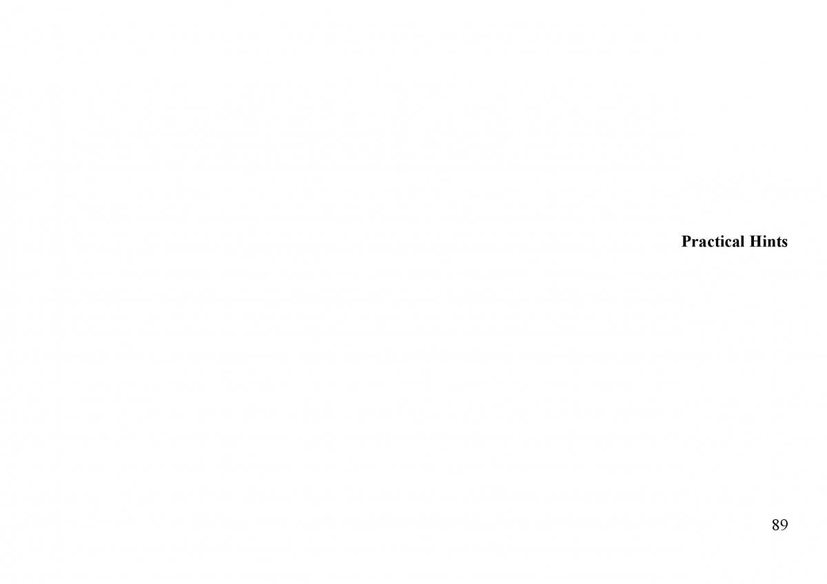 mercedes benz s w140 owners manual / page 89