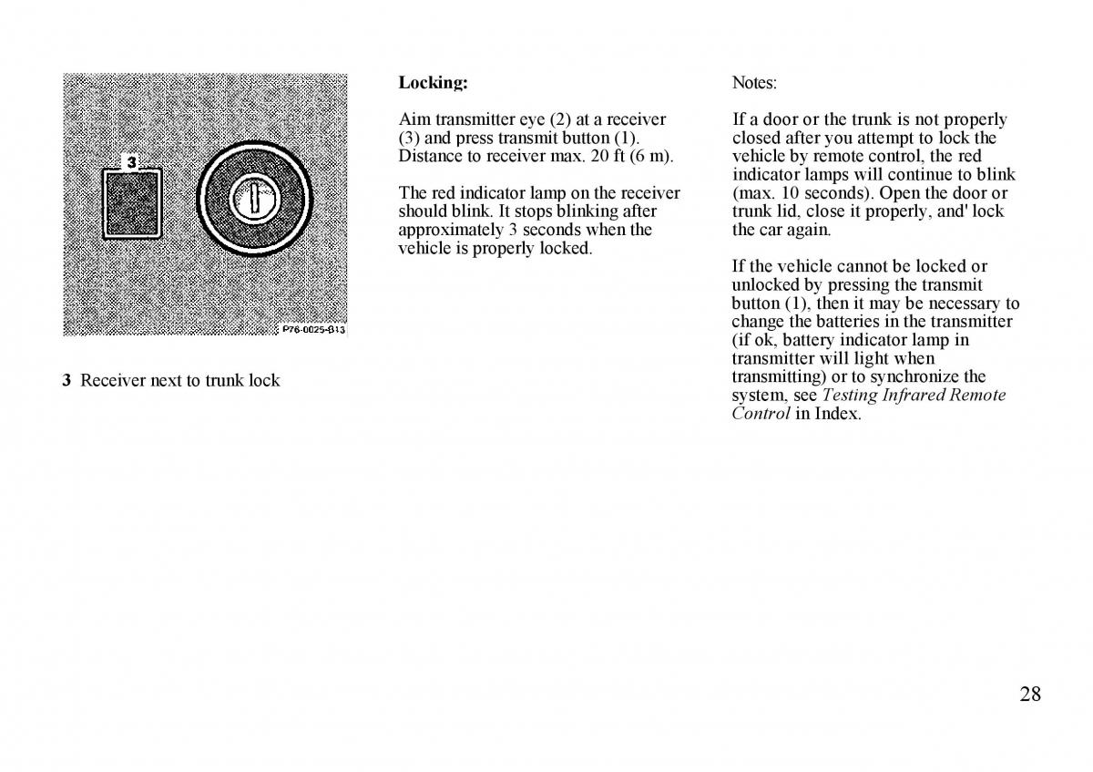 Mercedes Benz S W140 owners manual / page 28