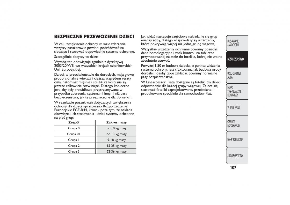 Fiat Fiorino IV 4 instrukcja obslugi / page 110