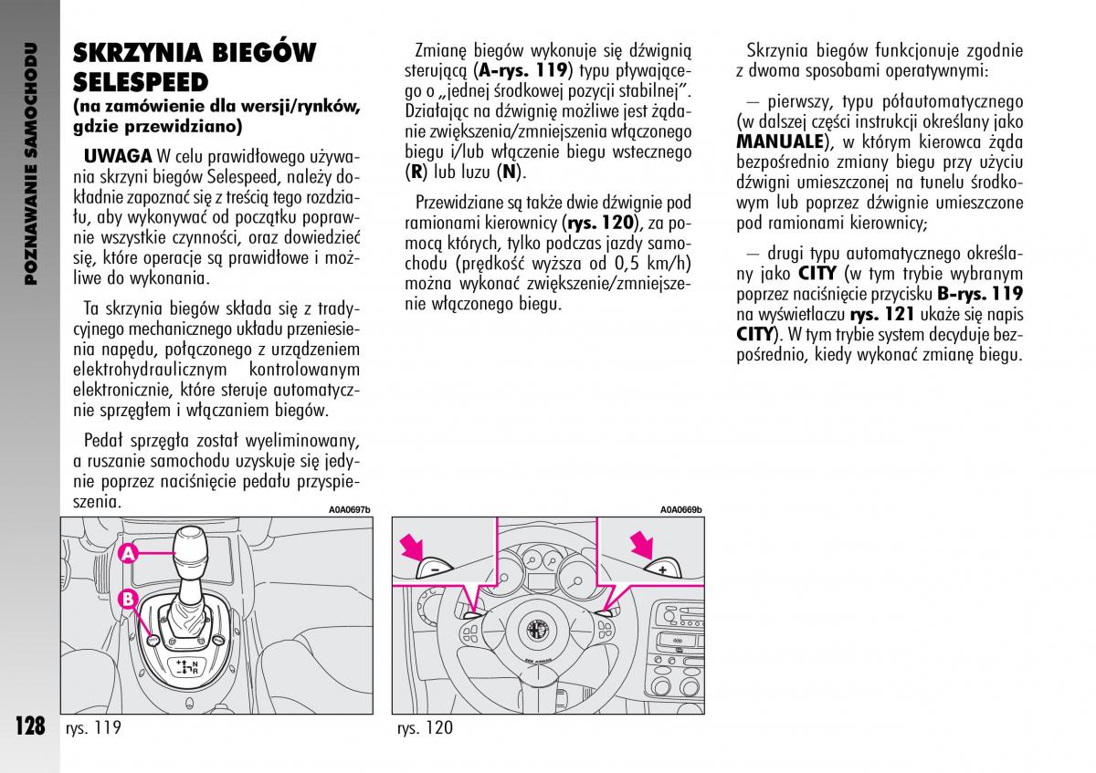 Alfa Romeo GT instrukcja obslugi / page 129