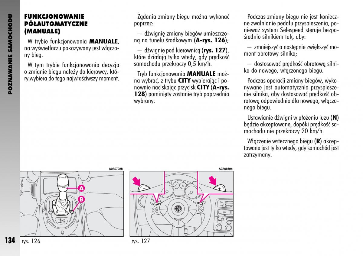 Alfa Romeo GT instrukcja obslugi / page 135