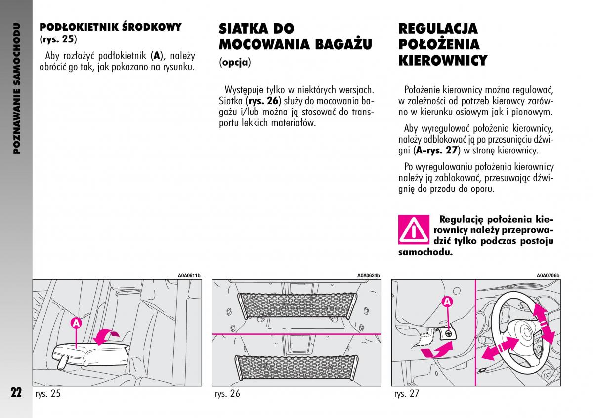 Alfa Romeo GT instrukcja obslugi / page 23