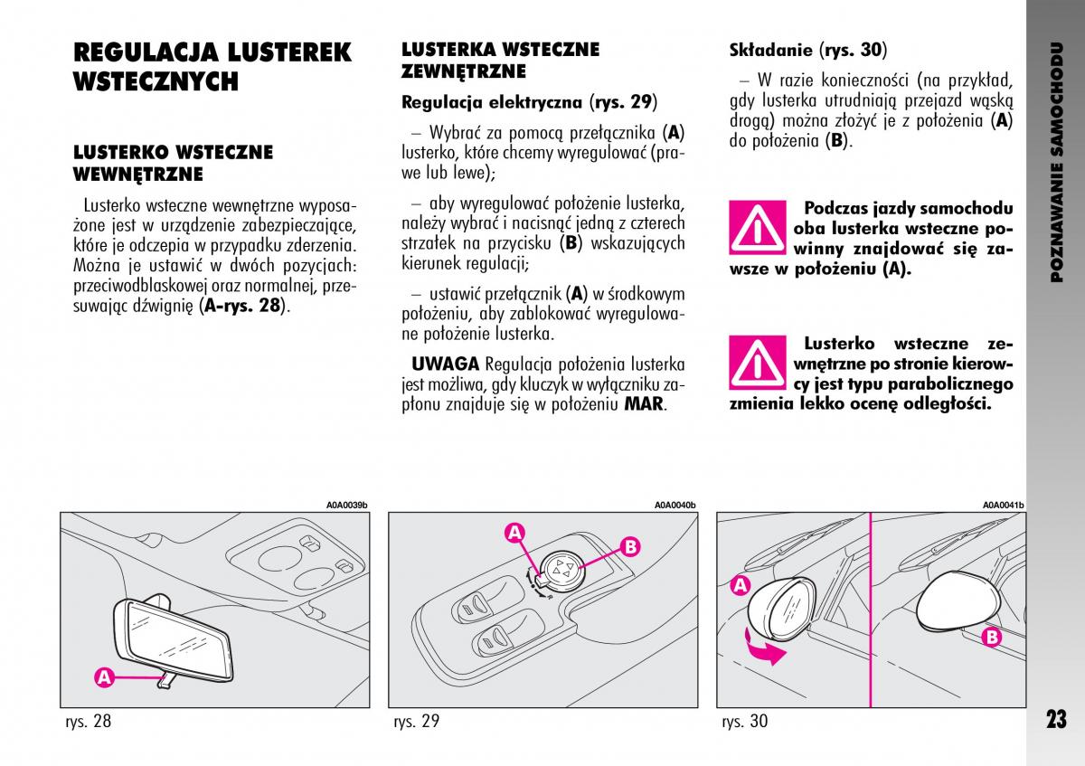 Alfa Romeo GT instrukcja obslugi / page 24