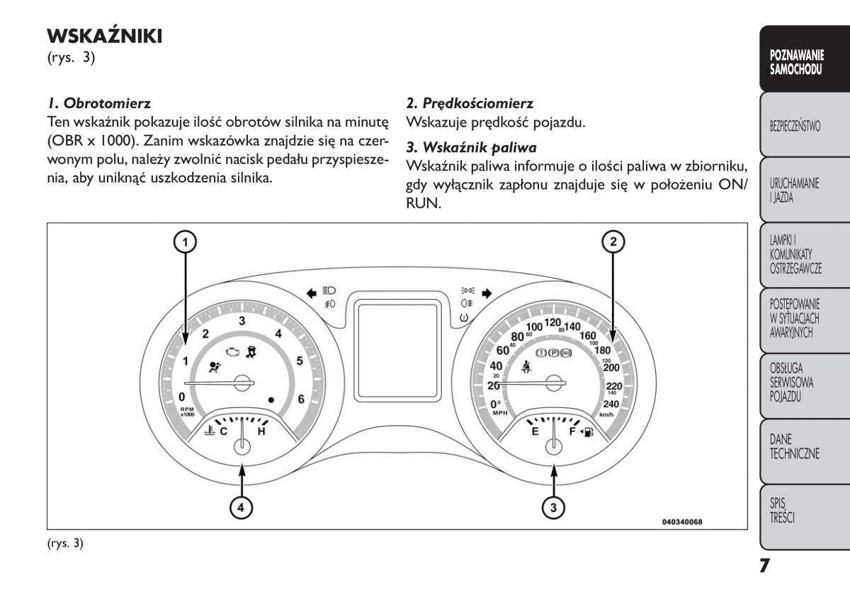 Fiat Freemont instrukcja obslugi / page 13