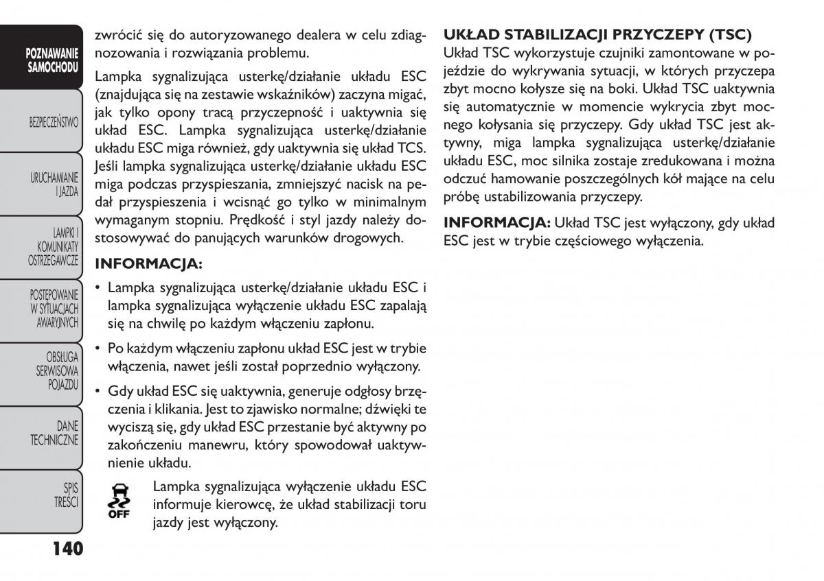 Fiat Freemont instrukcja obslugi / page 146