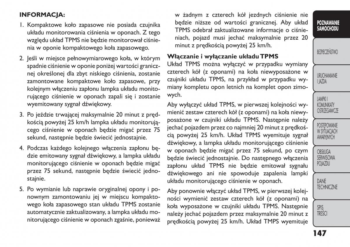 Fiat Freemont instrukcja obslugi / page 153