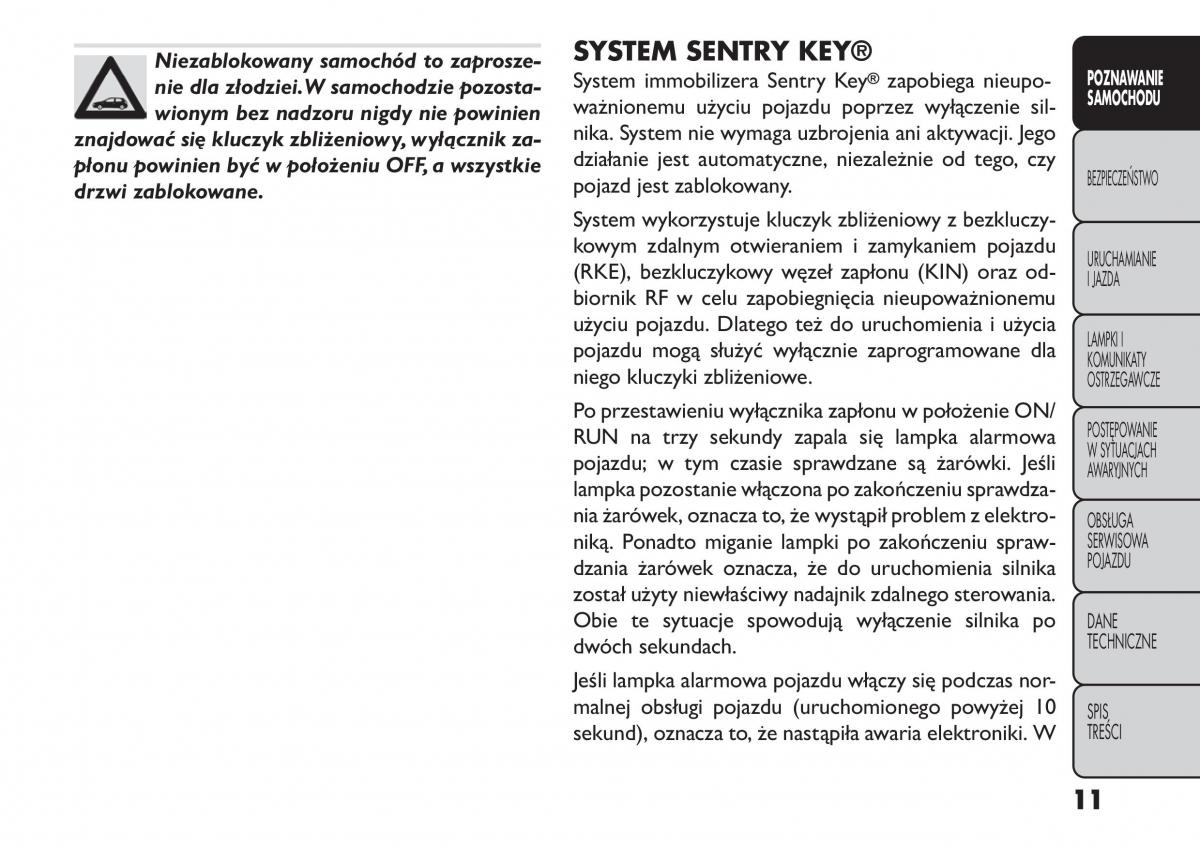 manual  Fiat Freemont instrukcja / page 17