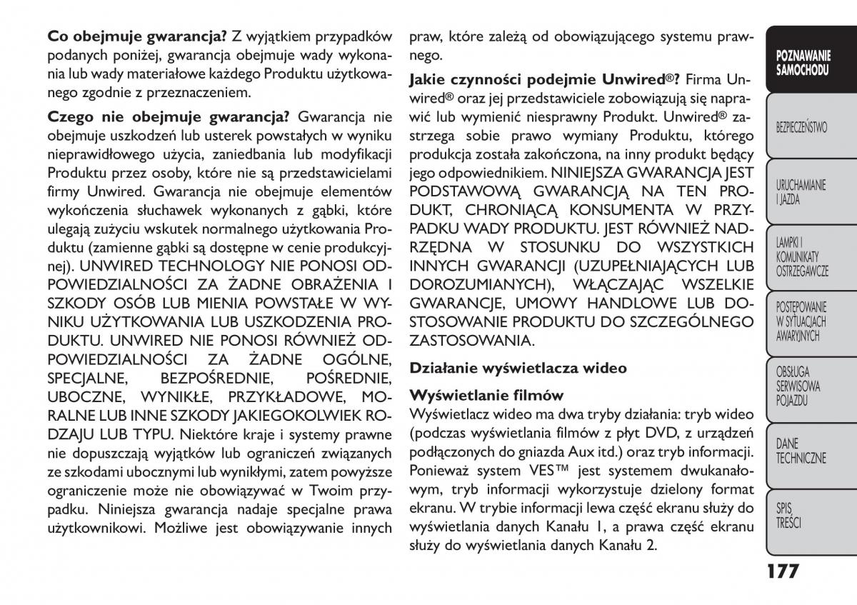 Fiat Freemont instrukcja obslugi / page 183