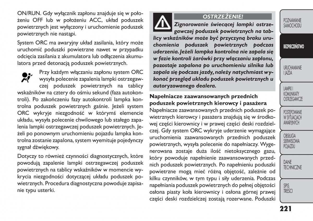 Fiat Freemont instrukcja obslugi / page 227