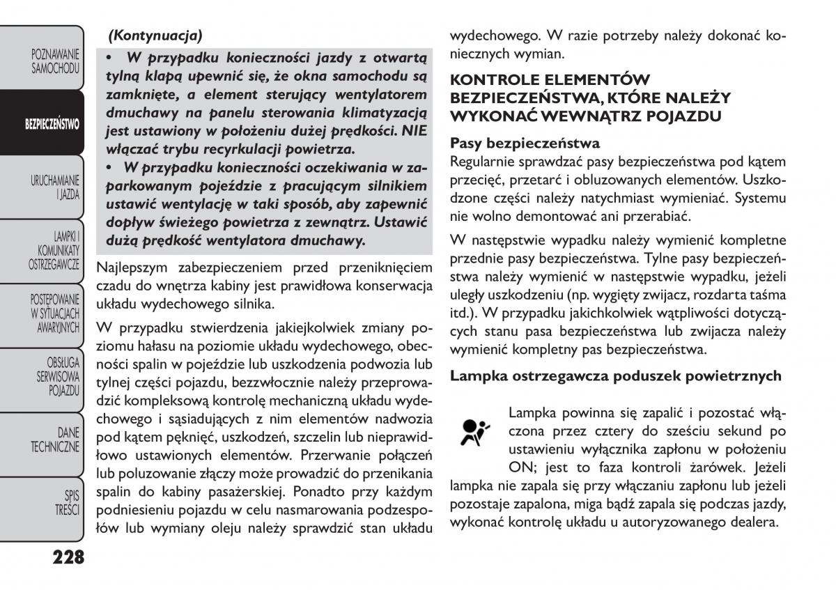 Fiat Freemont instrukcja obslugi / page 234