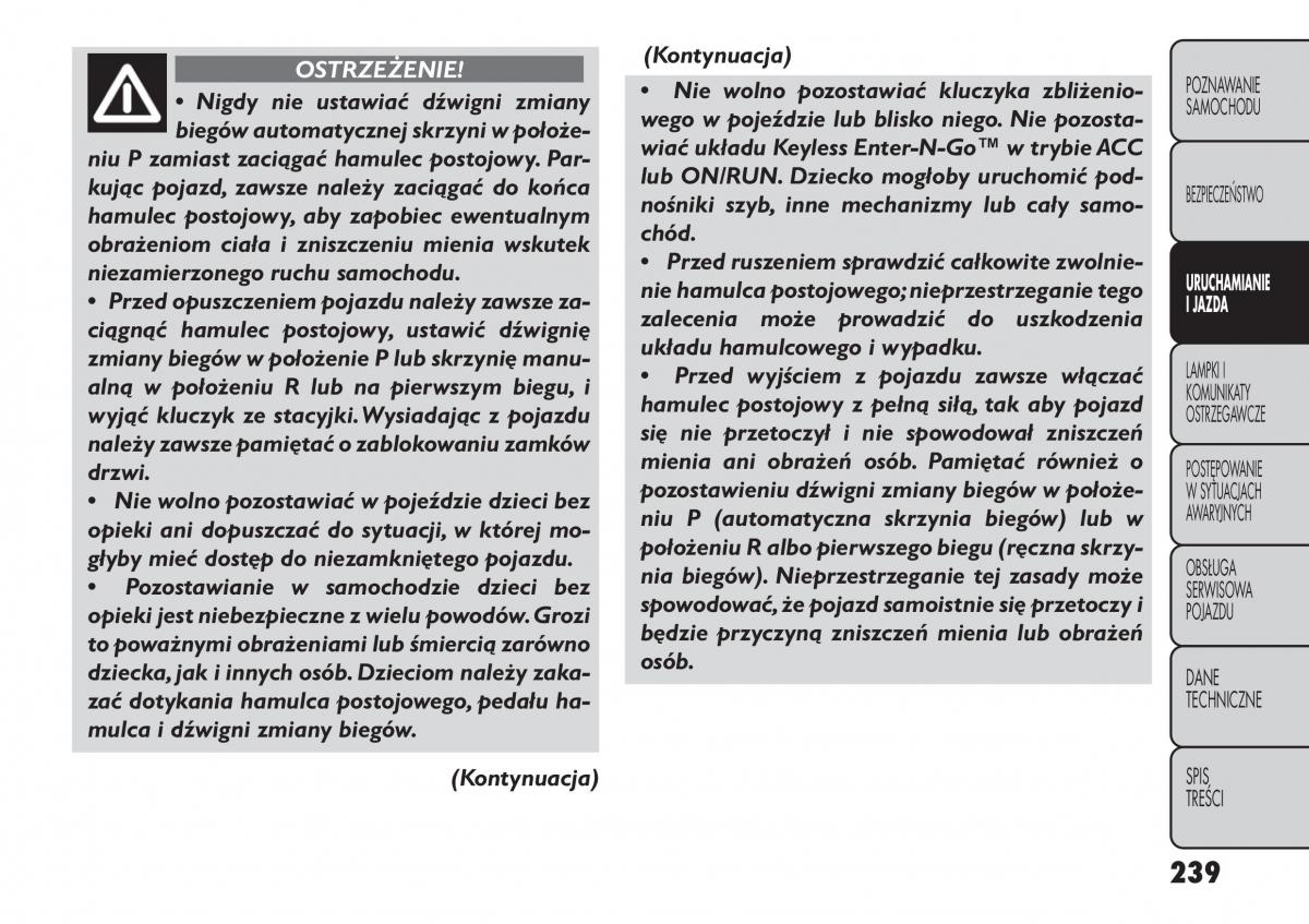 Fiat Freemont instrukcja obslugi / page 245