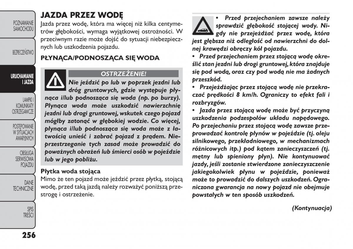 Fiat Freemont instrukcja obslugi / page 262