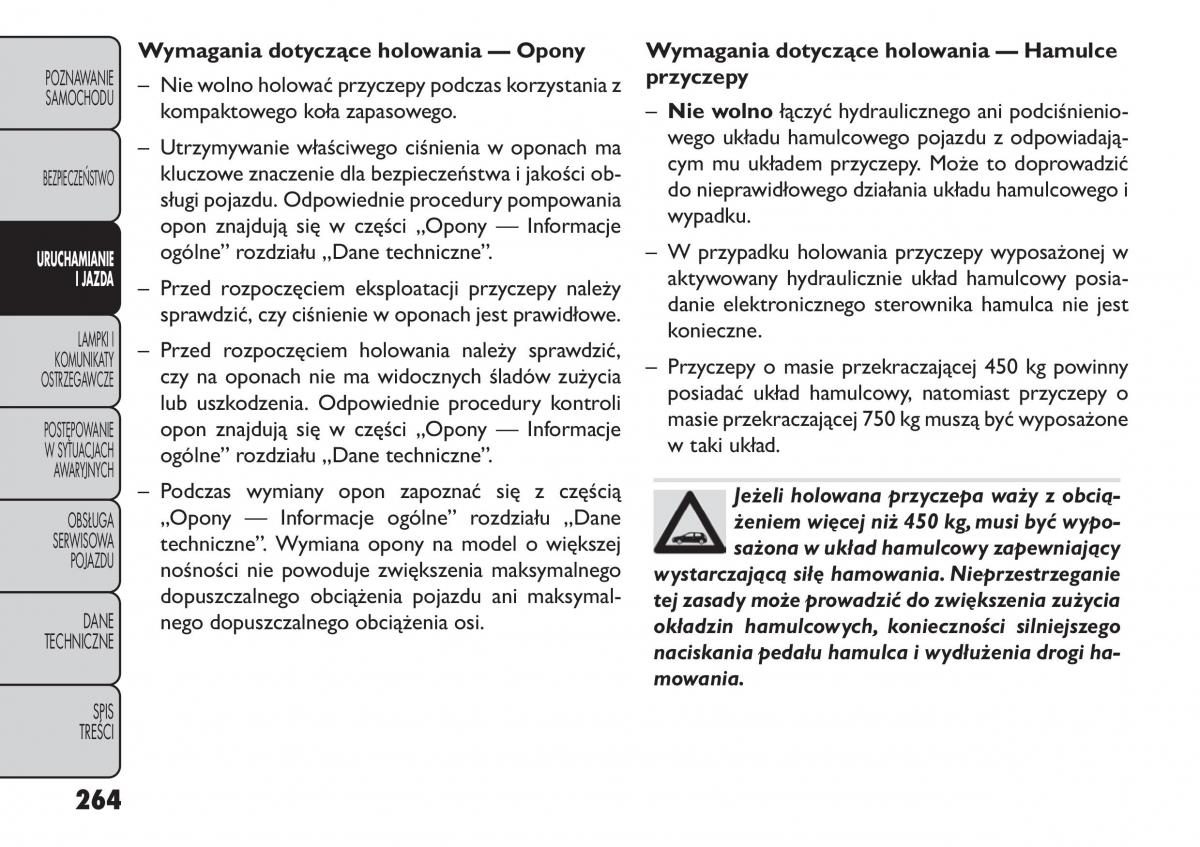 Fiat Freemont instrukcja obslugi / page 270