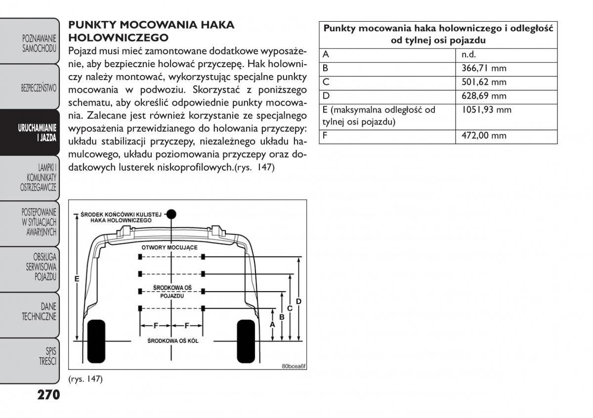 Fiat Freemont instrukcja obslugi / page 276