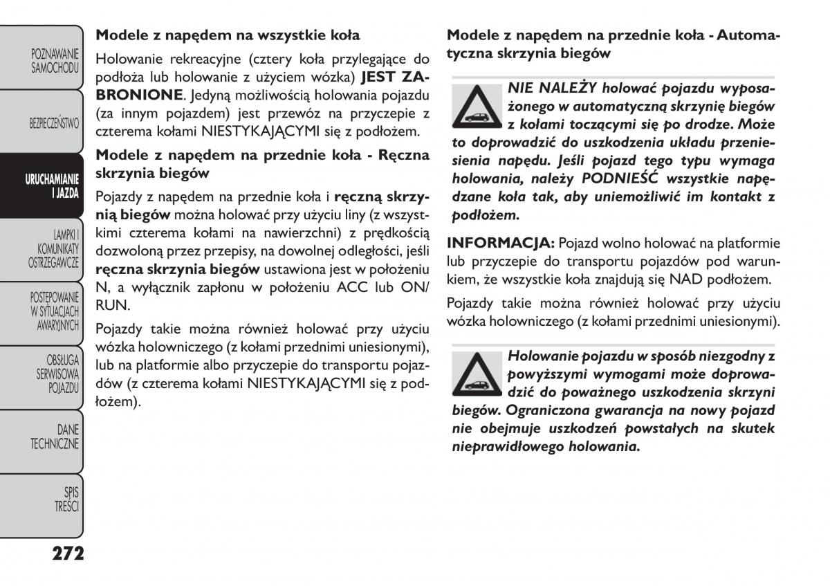 Fiat Freemont instrukcja obslugi / page 278