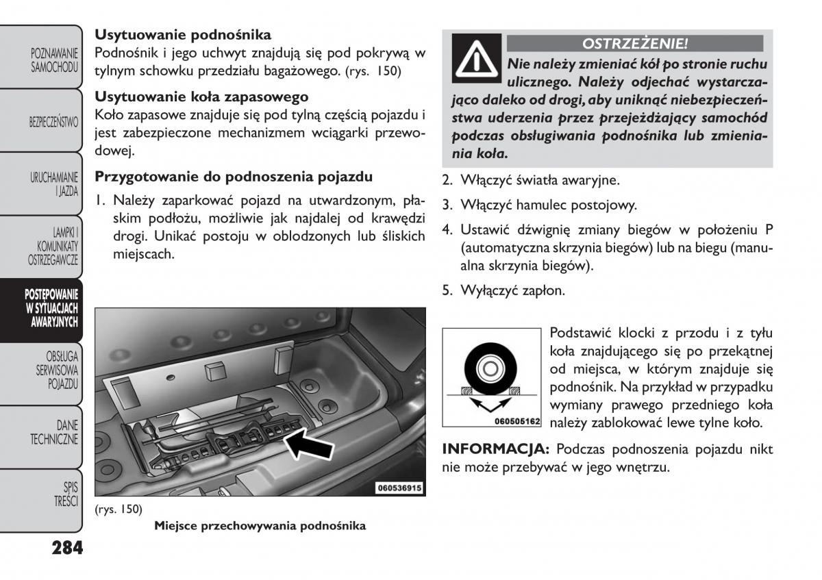 Fiat Freemont instrukcja obslugi / page 290