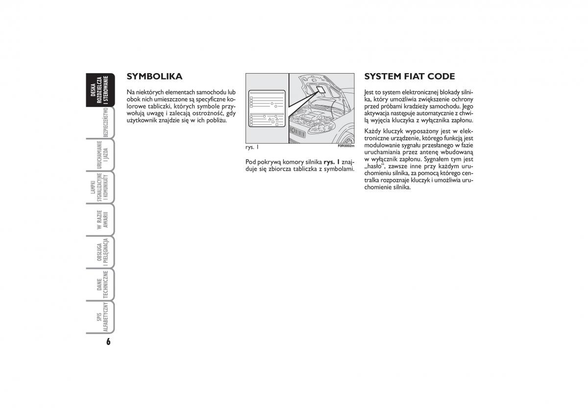 manual  Fiat Linea instrukcja / page 7