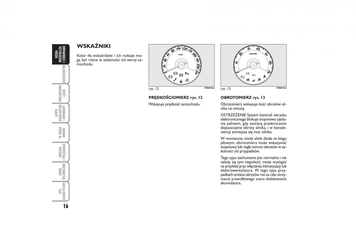 Fiat Linea instrukcja obslugi / page 17