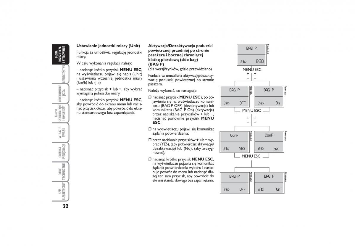 manual  Fiat Linea instrukcja / page 23