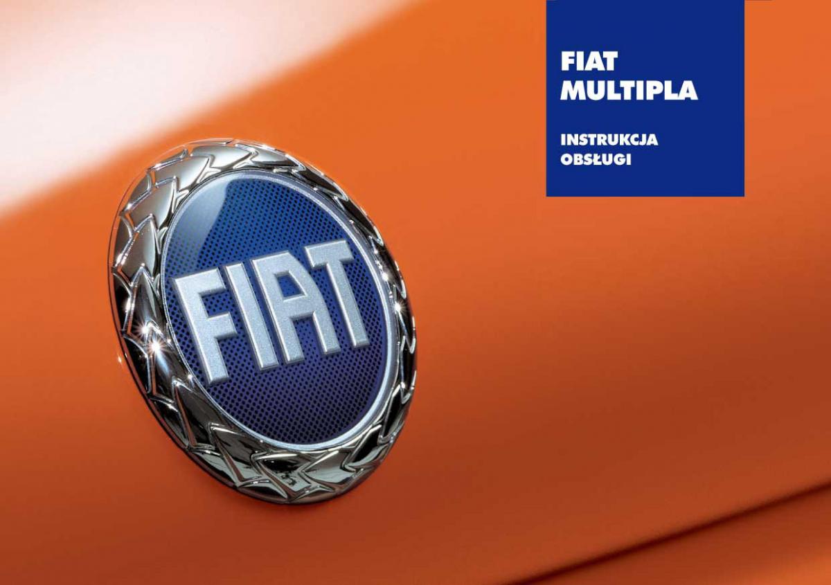 Fiat Multipla II 2 instrukcja obslugi / page 1