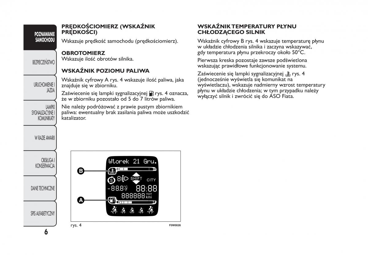 manual  Fiat Panda III 3 instrukcja / page 10