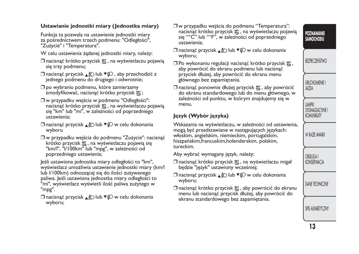 Fiat Panda III 3 instrukcja obslugi / page 17