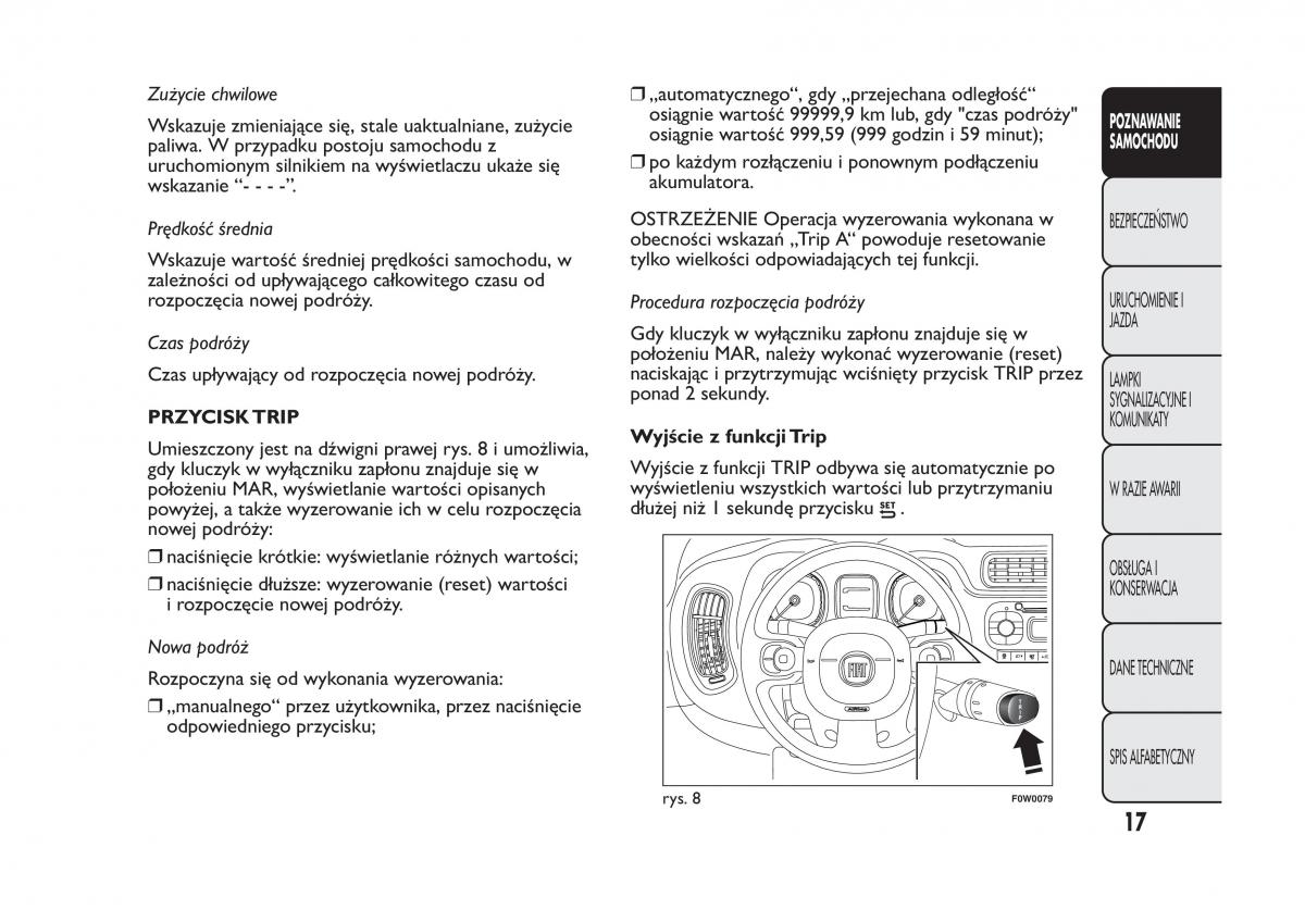 Fiat Panda III 3 instrukcja obslugi / page 21