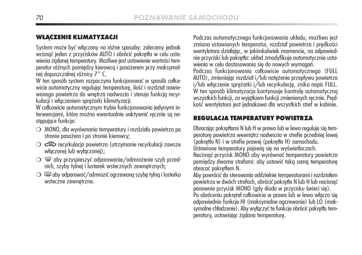 Alfa Romeo Mito instrukcja obslugi / page 71