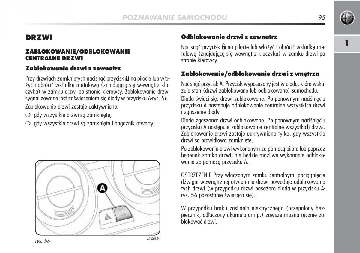 Alfa Romeo Mito instrukcja obslugi / page 96