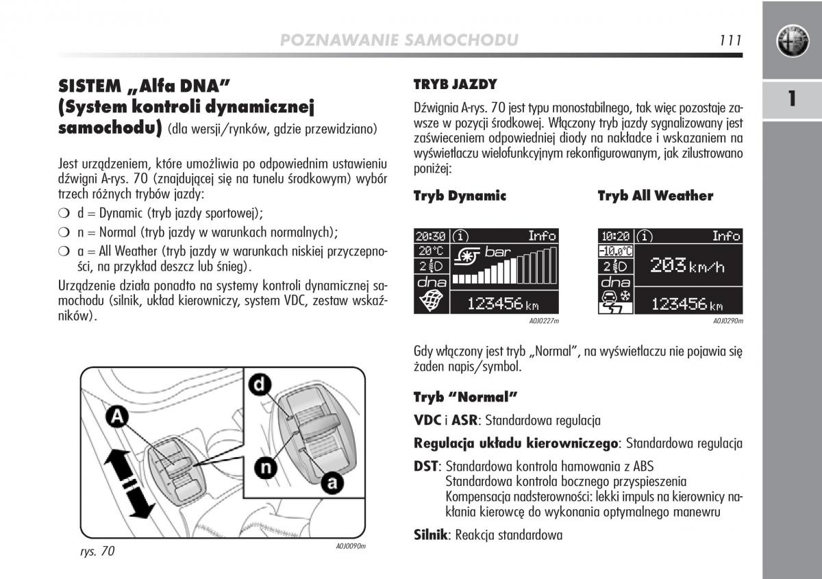 Alfa Romeo Mito instrukcja obslugi / page 112