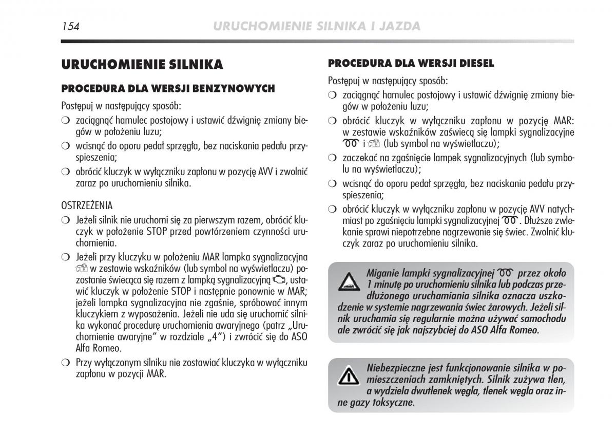 Alfa Romeo Mito instrukcja obslugi / page 155