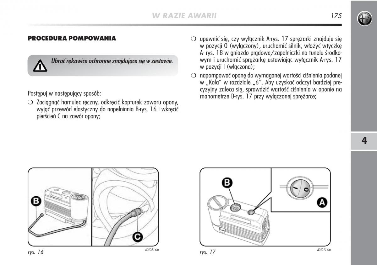 Alfa Romeo Mito instrukcja obslugi / page 176