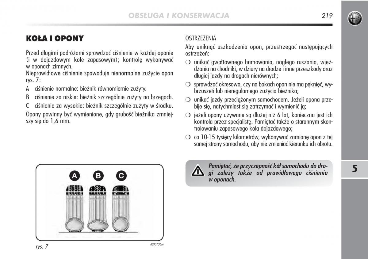 Alfa Romeo Mito instrukcja obslugi / page 220
