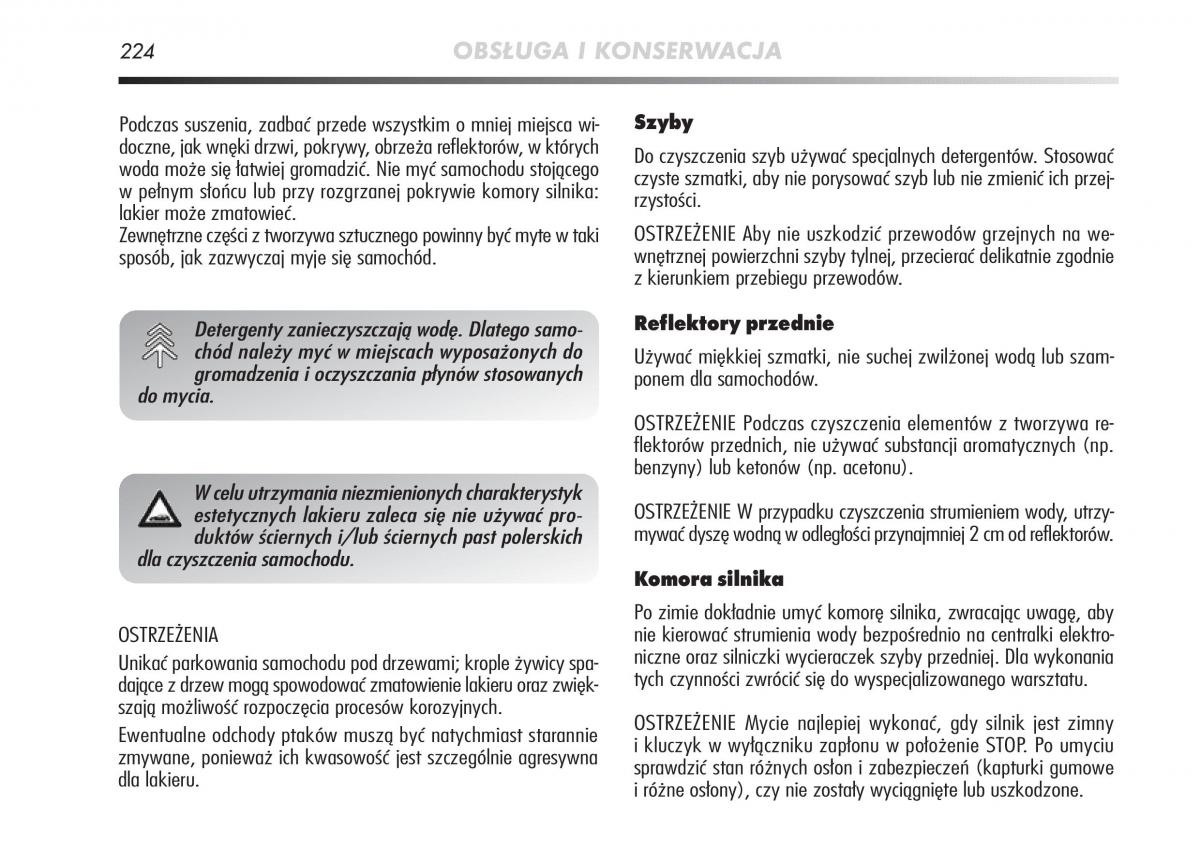 Alfa Romeo Mito instrukcja obslugi / page 225