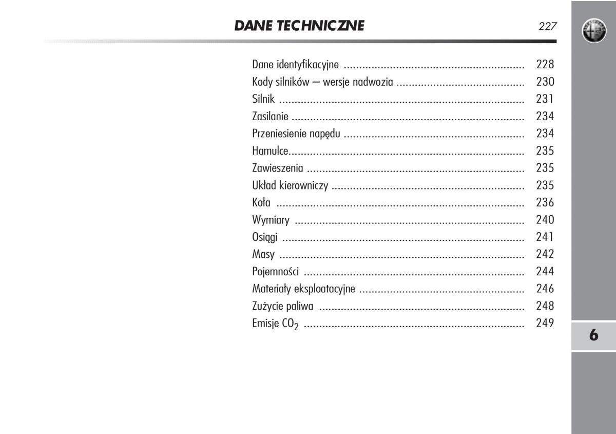 Alfa Romeo Mito instrukcja obslugi / page 228