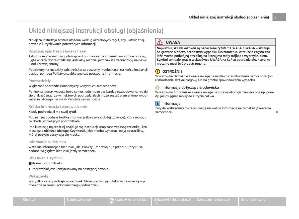 manual  Skoda Citigo instrukcja / page 6