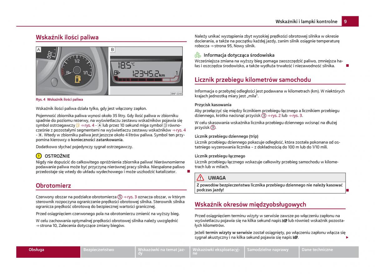 manual  Skoda Citigo instrukcja / page 10