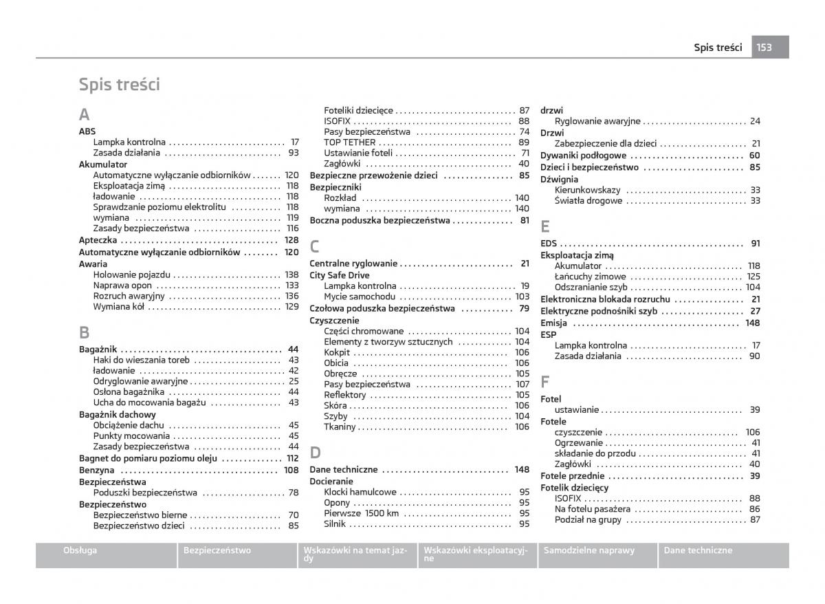 Skoda Citigo instrukcja obslugi / page 154