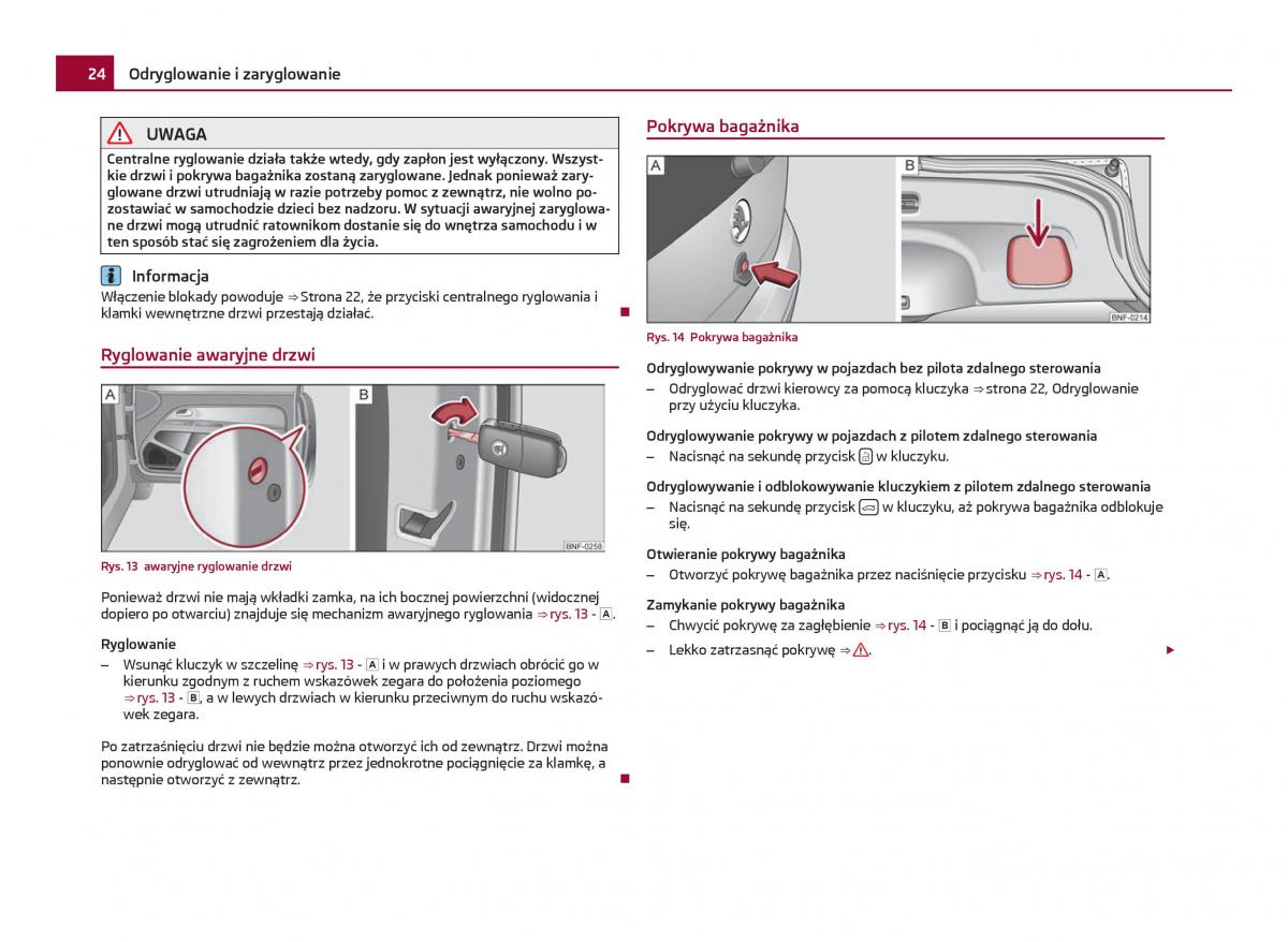 Skoda Citigo instrukcja obslugi / page 25