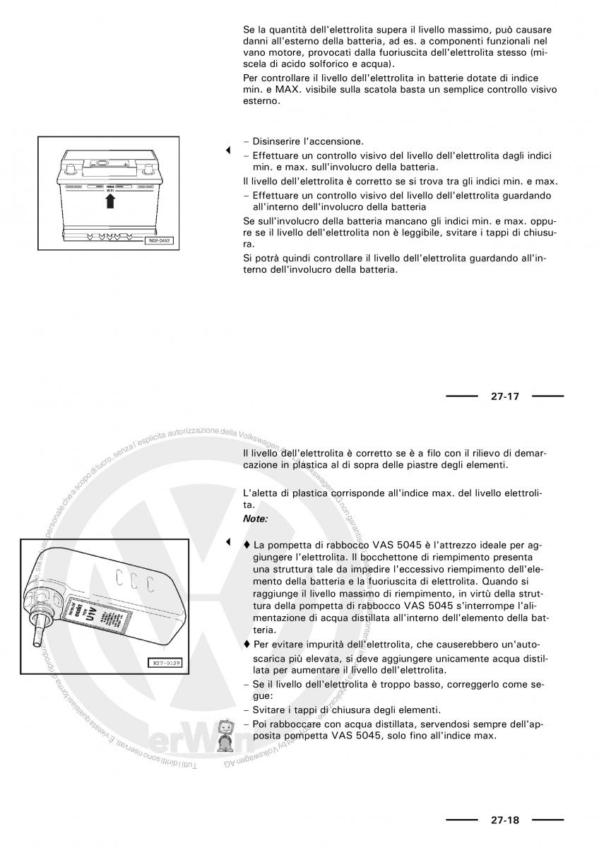 VW Polo servizio assistenza informazione tecnica / page 15