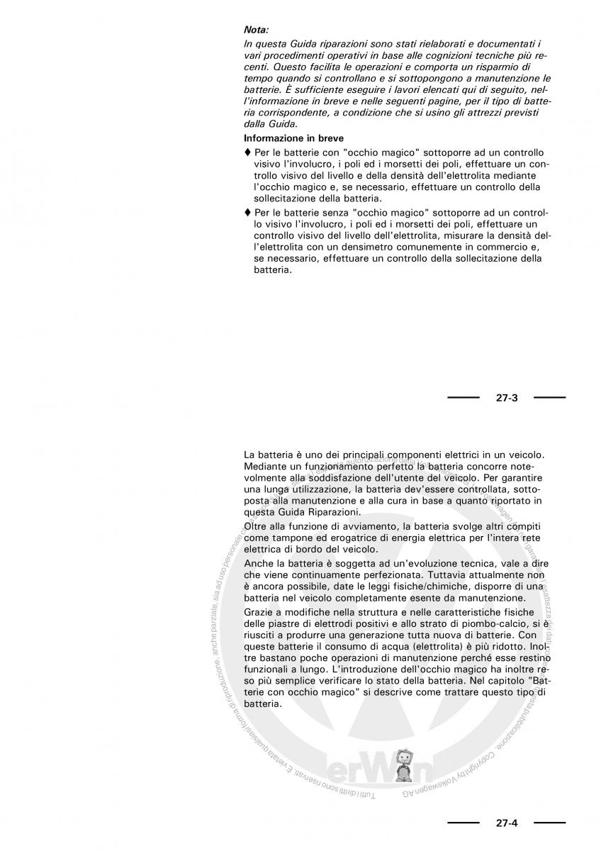 VW Polo servizio assistenza informazione tecnica / page 8