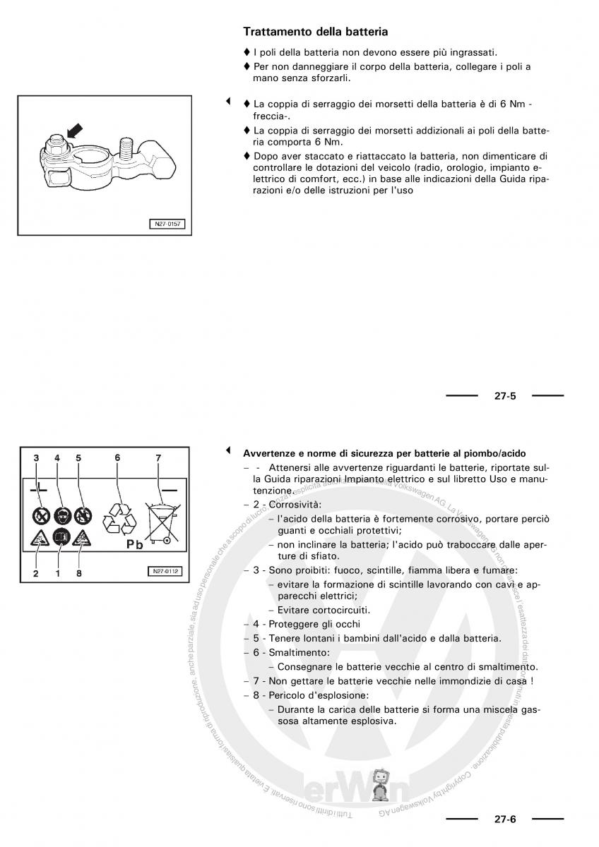 VW Polo servizio assistenza informazione tecnica / page 9